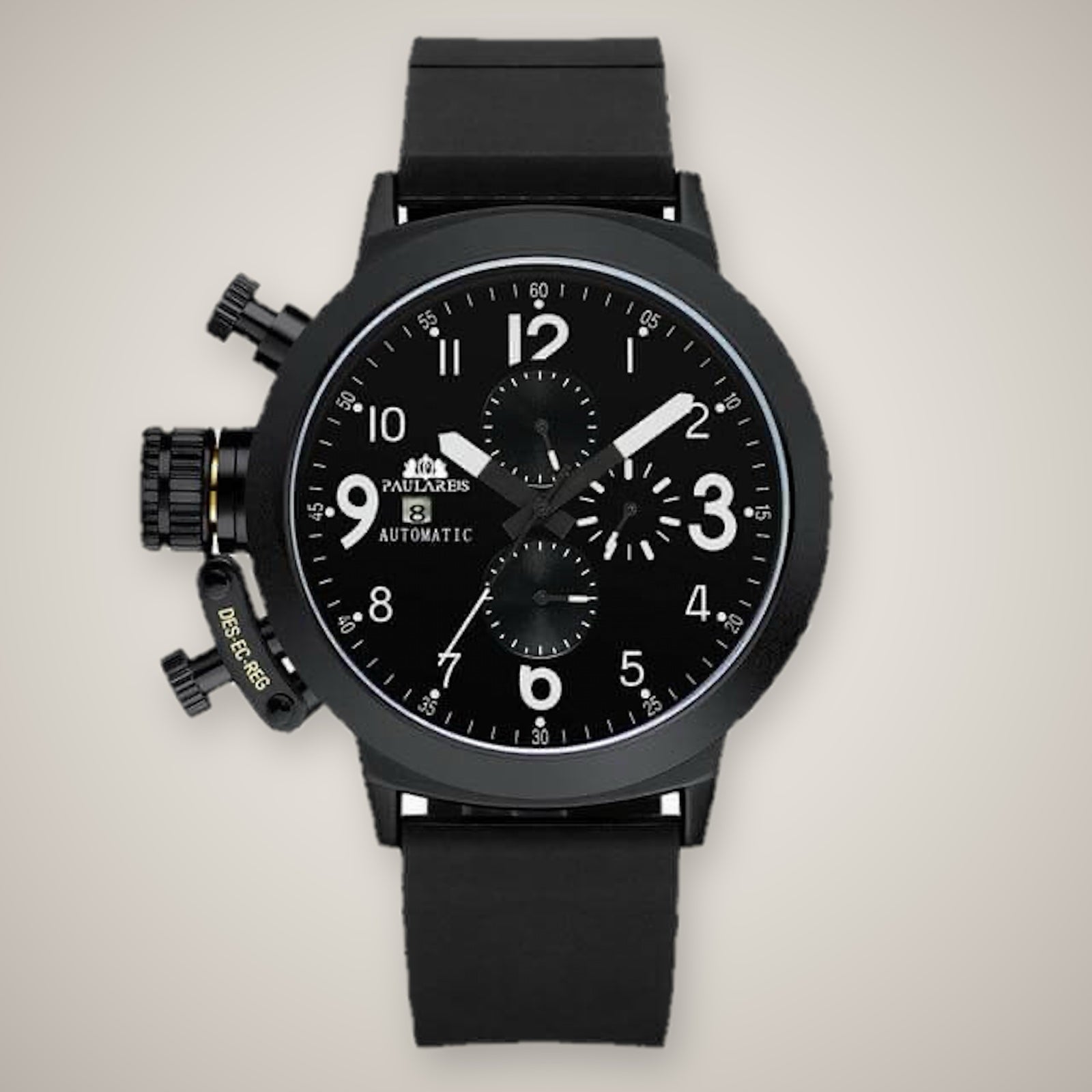 Paula Reis Bond Automatic™ Paulareis Watches Black White