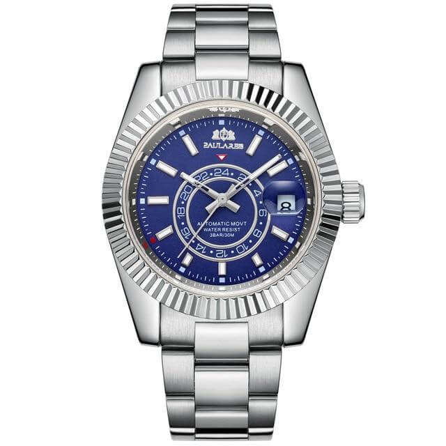 PAULA REISPaula Reis Date Automatic™ Paulareis Watches Silver Blue