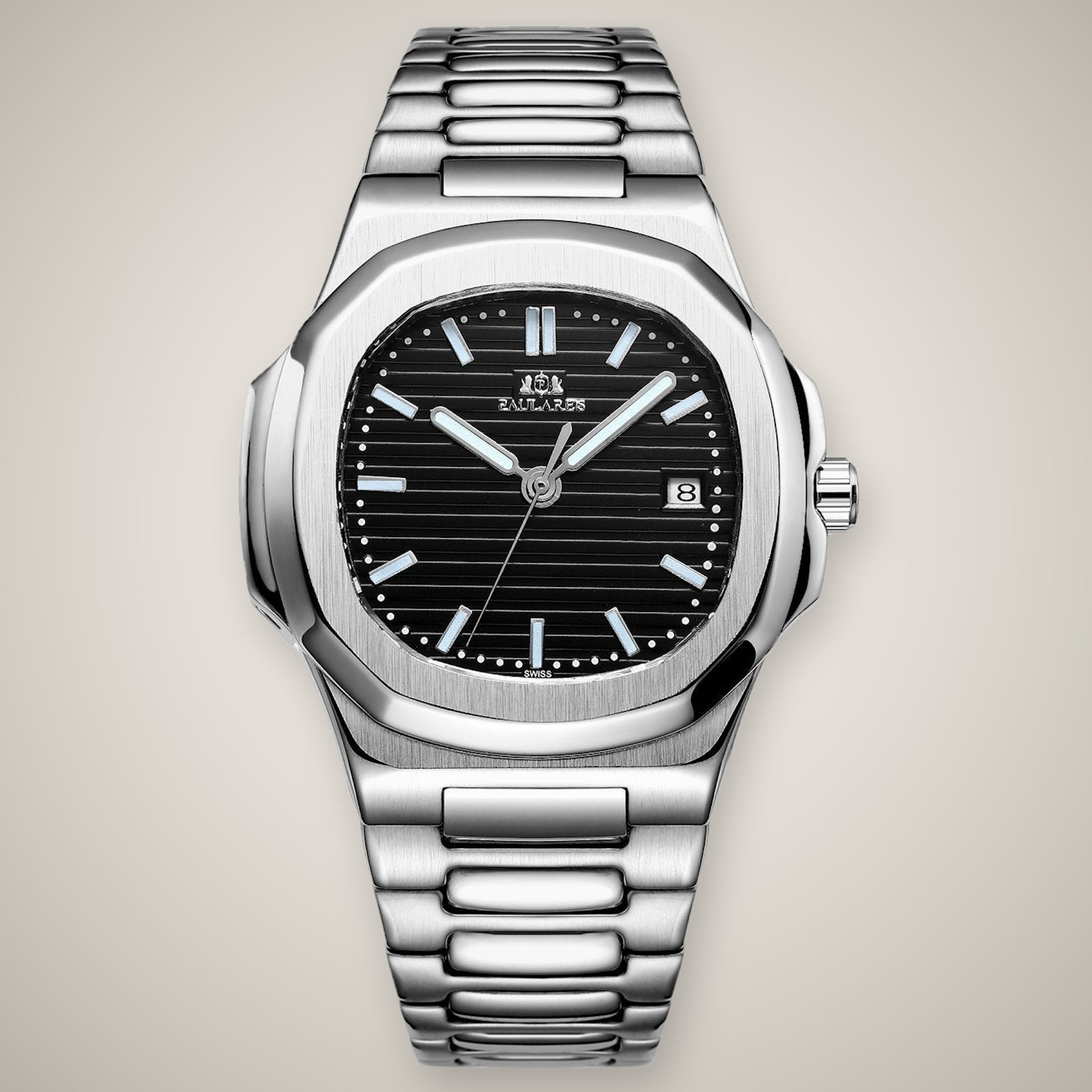Paula Reis Medusa Automatic / Silver Black watch