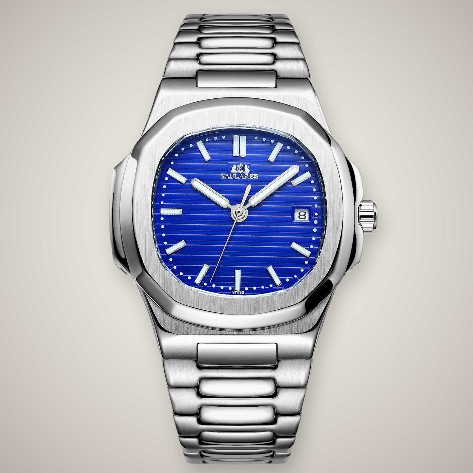 Paula Reis Medusa Automatic / Silver Blue watch