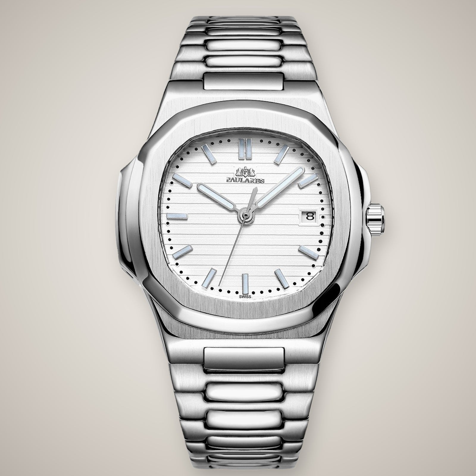 Paula Reis Medusa Automatic / Silver White watch