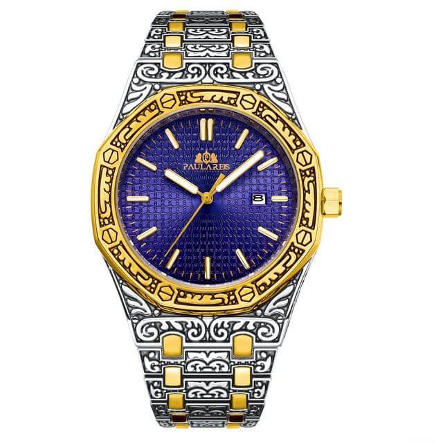 PAULA REISPaula Reis Platinum Quartz / Limited Edition Paulareis Watches Silver Blue