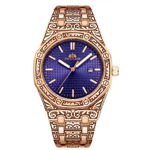 PAULA REISPaula Reis Platinum Quartz / Limited Edition Paulareis Watches Silver Blue