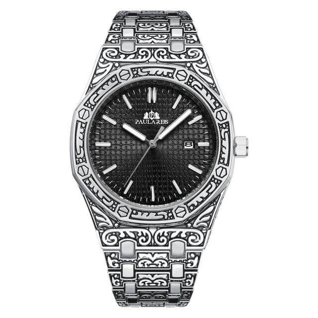 PAULA REISPaula Reis Platinum Quartz / Limited Edition Paulareis Watches Silver Blue