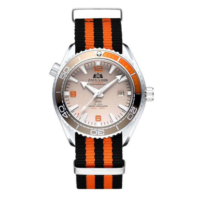 Paula Reis Prestige 2 strap™ Paulareis Watches White Orange Grey