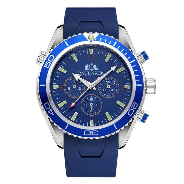Paula Reis Prestige Automatic 4™ Paulareis Watches Rubber Blue