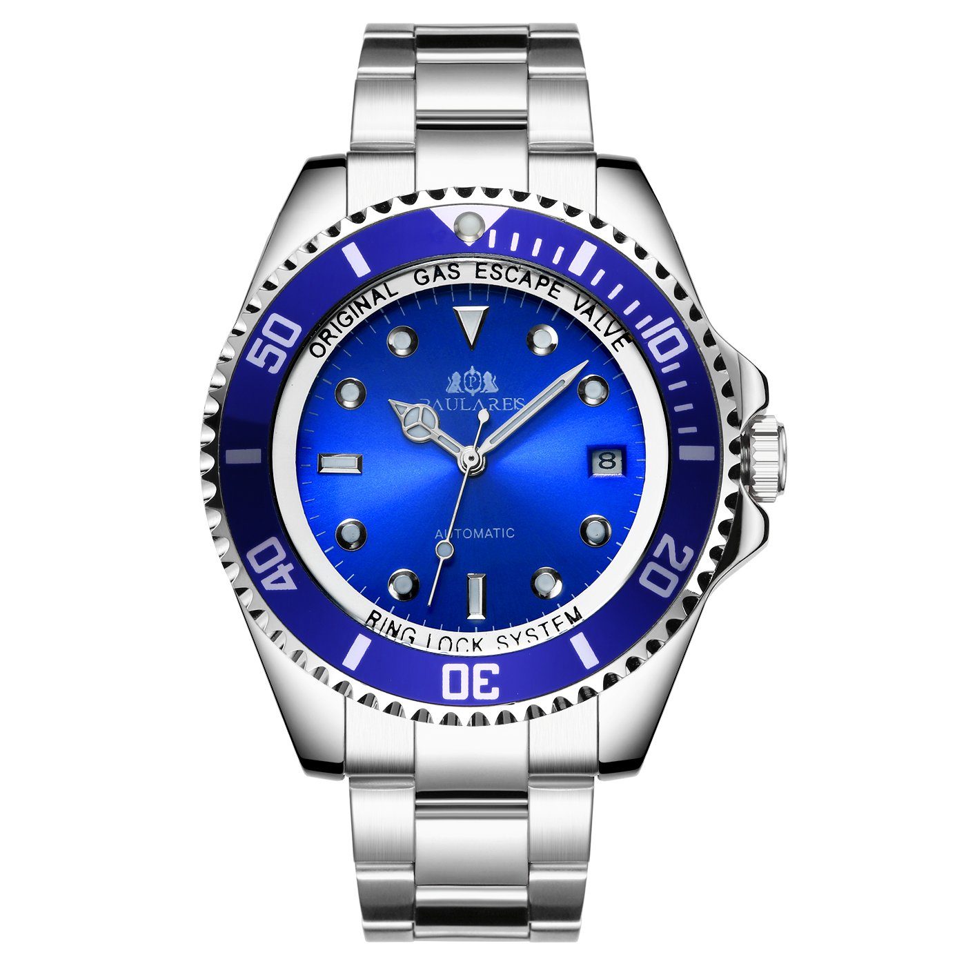 Paula Reis Sailor Automatic / Silver Blue™ Paulareis Watches 