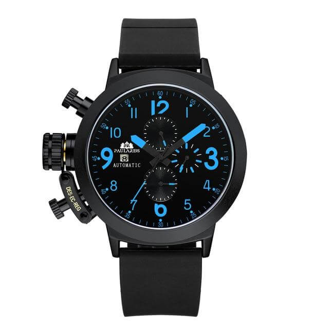 Paula Reis Bond Automatic™ Paulareis Watches Black Blue 
