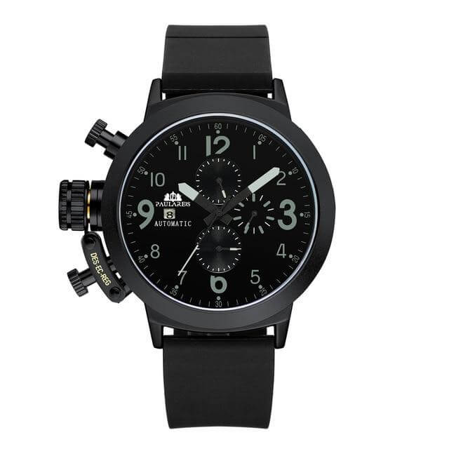 Paula Reis Bond Automatic™ Paulareis Watches Black Grey 