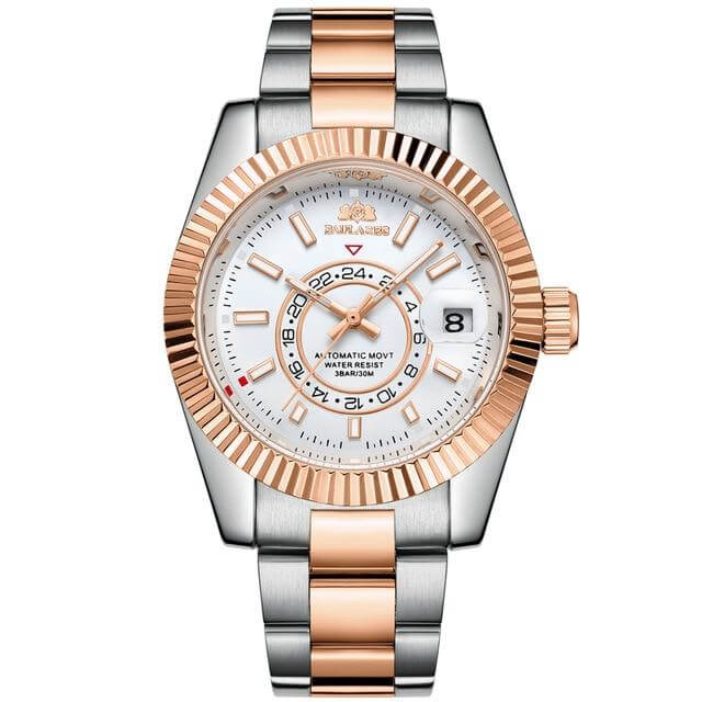 PAULA REISPaula Reis Date Automatic™ Paulareis Watches Silver Blue 