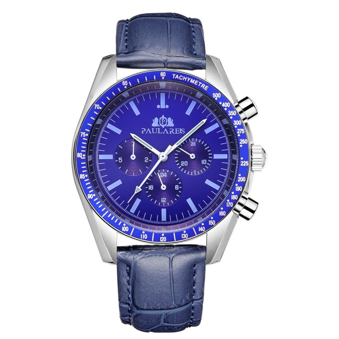PAULA REISPaula Reis F3 Automatic / LEATHER BLUE™ Paulareis Watches 