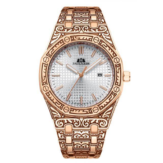 PAULA REISPaula Reis Platinum Quartz / Limited Edition Paulareis Watches Silver Blue 