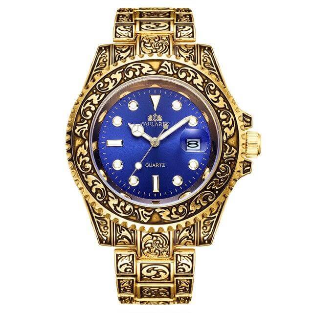 PAULA REISPaula Reis Sailor Quartz / Limited Edition Paulareis Watches Gold Blue 
