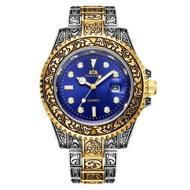 PAULA REISPaula Reis Sailor Quartz / Limited Edition Paulareis Watches Gold Blue 