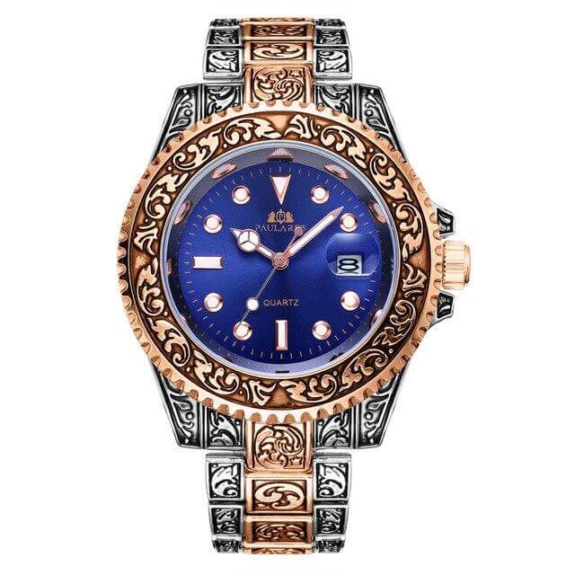 PAULA REISPaula Reis Sailor Quartz / Limited Edition Paulareis Watches Gold Blue 