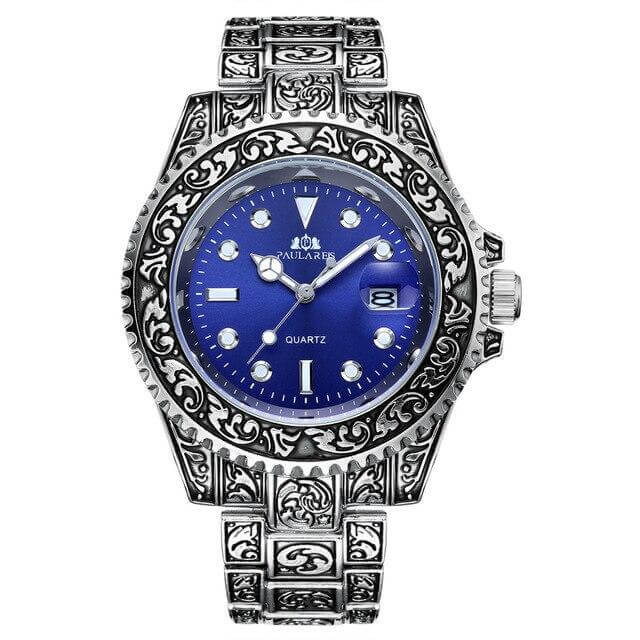 PAULA REISPaula Reis Sailor Quartz / Limited Edition Paulareis Watches Gold Blue 