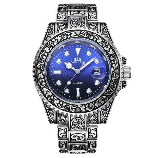 PAULA REISPaula Reis Sailor Quartz / Limited Edition Paulareis Watches Gold Blue 